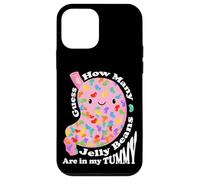 Guess How Many Jelly Beans are in My Tummy Funny Kawaii Coque pour iPhone 12 Mini