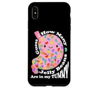 Guess How Many Jelly Beans are in My Tummy Funny Kawaii Coque pour iPhone XS Max