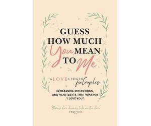 Guess How Much You Mean to Me: A Love Ledger for Couples: 30 Reasons, Reflections, and Heartbeats That Whisper “I Love You” - Guided Prompts and ... for Him and Her (The Love Ledger Collection)
