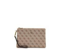 GUESS HULL Medium POUCH, Bbo - Beige Brown, Taille unique
