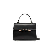 Guess Sac bandoulière Eco Mietta EVG964120 à poignée supérieure et rabat Noir Taille unique