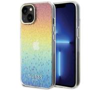 Guess IML Faceted Mirror Disco Iridescent - Coque iPhone 15 (Iridescent)