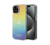 Guess IML Faceted Mirror Disco Iridescent - Coque pour iPhone 14 (Iridescent)