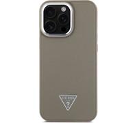 Guess, iPhone 16 Pro Max étui antichoc avec finition grainée, marron