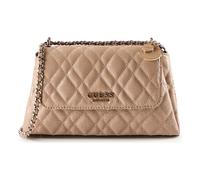 GUESS sac à épaule bandoulière Isemay Convertible Xbody Flap Bag Pale Mocha taupe