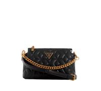GUESS Izzy Status Satchel pour femme, Noir, Einheitsgröße