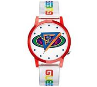 Guess Watches Gents j Balvin Montre Homme Analogique Quartz avec Bracelet Plastique V1050M1