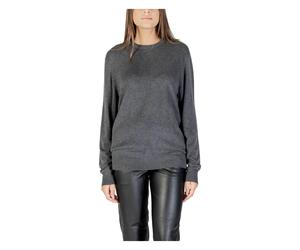 Guess - Jamaar Crewneck Stitched Sweater - Femme - Pulls - Gris - Taille: 40 FR