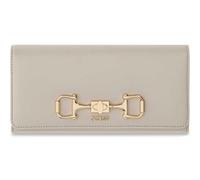 GUESS Janie SLG Portefeuille femme en simili cuir Stone, 20 x 9 x 4 cm, avec 10 compartiments porte-cartes, 2 soufflets, fermeture éclair porte-monnaie, fermeture à rabat