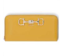 Guess - Janie slg Grand Zip Around - Femme - Accessoires - Jaune - Taille: ONE Size