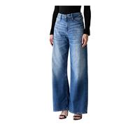 Guess - Jean Large Bellflower - Femme - Jeans - Bleu - Taille: W27 L32