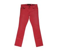 Guess - Jean Skinny Rouge en Coton - Homme - Jeans - Rouge - Taille: W32