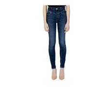 Guess - Jean Skinny Taille Haute Bleu 1981 - Femme - Jeans - Bleu - Taille: W25 L29
