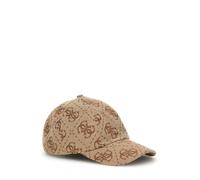 GUESS Jeanie Jcq MCR Allvr Bsbll Casquette avec logo Atlantique, taille unique, beige, Taille Unique
