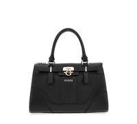 Guess - Greyson II Small Satchel - Femme - Sacs - Noir - Taille: ONE Size