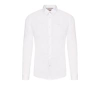 GUESS JEANS CAMICIA MANICHE LUNGHE UOMO BIANCO