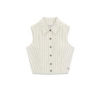 GUESS JEANS Chemisier beige / noir, Taille M