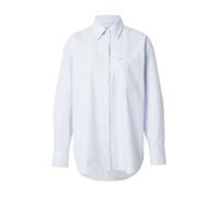 GUESS JEANS Chemisier bleu clair / blanc, Taille L