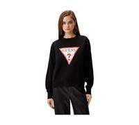 GUESS Sweat-shirt rouge / noir / blanc, Taille L
