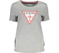 GUESS JEANS FEMME T-shirt manches courtes GRIS : Couleur - Gris, Taille - XL Taille : XL Couleur : Gris