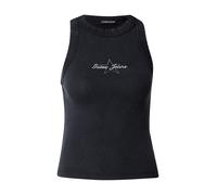 GUESS JEANS Haut noir / blanc, Taille XL
