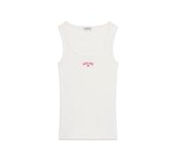 GUESS JEANS Haut rose / blanc, Taille M