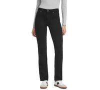 Guess Jeans G08 Mid Rise Straight Fit Jeans Noir 32 / 32 Femme