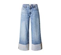 GUESS JEANS Jean 'GJ WIDE LEG CUFFED' bleu clair, Taille 24 Longueur 29
