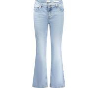 GUESS JEANS Jeans Bootcut pour femme W5RA1SD5M4A_AZGJER - 5 poches, look usé, avec bouton et fermeture éclair, détail du logo : Taille - 24L32 Taille : 24L32