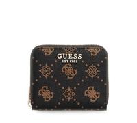 Guess Carrie Logo SLG SML Zip Around.Espresso Logo U