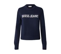 GUESS JEANS Pull-over bleu marine / blanc, Taille XS