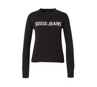 GUESS JEANS Pull-over noir / blanc, Taille L