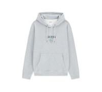GUESS JEANS Sweat-shirt 'BAKER' gris chiné / sapin / noir / blanc, Taille S