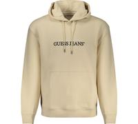 GUESS JEANS Sweat-shirt beige pour hommes avec fermeture éclair : Couleur - Beige, Taille - XL Taille : XL Couleur : Beige