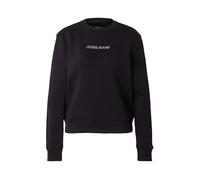 GUESS JEANS Sweat-shirt noir / blanc, Taille L