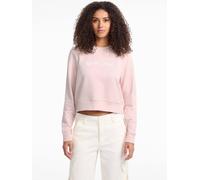 GUESS JEANS Sweat-shirt rosé / blanc, Taille XS