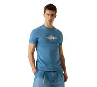 Guess Jeans Diamond Short Sleeve T-shirt Bleu XL Homme