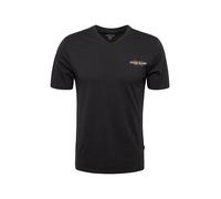 GUESS JEANS T-Shirt 'American Tradition' rouge / noir / blanc, Taille M