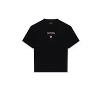 GUESS JEANS T-Shirt 'BAKER' rouge foncé / noir / blanc, Taille L