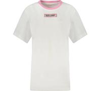 Guess Jeans T-shirt en coton bio avec impression et strass : Taille - XS Taille : XS