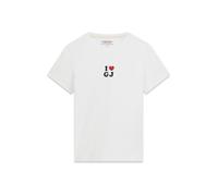 GUESS JEANS T-shirt 'I LOVE GJ' rouge / noir / blanc, Taille L