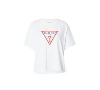 GUESS JEANS T-shirt 'ICONIC' rouge / noir / blanc, Taille M