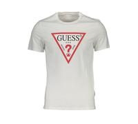 GUESS JEANS T-shirt manches courtes HOMME BLANC : Couleur - Blanc, Taille - 2XL Taille : 2XL Couleur : Blanc