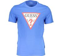 GUESS JEANS T-shirt manches courtes HOMME BLEU : Couleur - Bleu, Taille - 2XL Taille : 2XL Couleur : Bleu