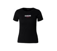 GUESS JEANS T-shirt rouge / noir / blanc, Taille M