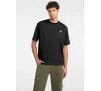 GUESS JEANS T-Shirt rouge sang / noir / blanc, Taille S