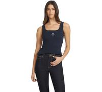 Guess Jeans T-shirt Sans Manches Slim Rib Emb