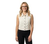Chemise sans manches crop femme Guess Beige L