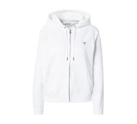 GUESS JEANS Veste de survêtement blanc, Taille S