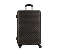 Guess Jesco 4 roulettes Trolley 77 cm avec soufflet d'extension brun